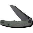 Civivi P87 Folding Knife 2.88" Nitro-V Steel Extended Tang Blade Green Micarta Handle C210433 -Civivi - Survivor Hand Precision Knives & Outdoor Gear Store