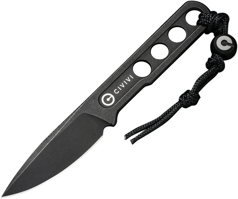 Civivi Circulus Fixed Knife 2" 10Cr15CoMoV Steel Drop Point Blade One Piece Construction C220121 -Civivi - Survivor Hand Precision Knives & Outdoor Gear Store