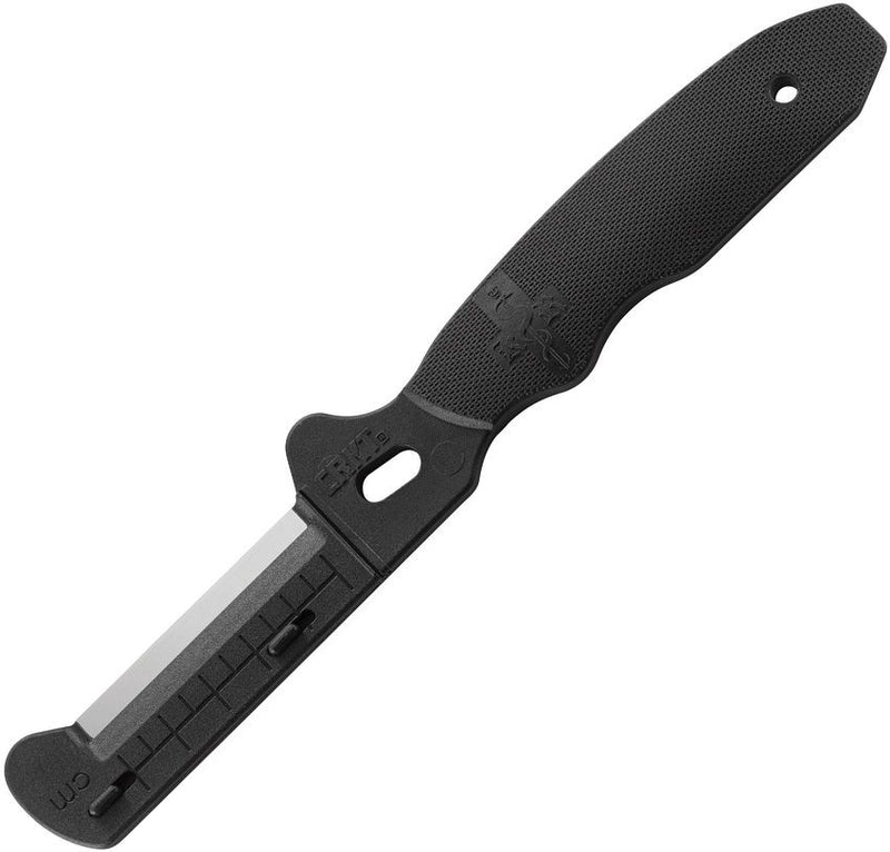 CRKT CST-Combat Stripping Tool Fixed Knife 2.13" Stainless Steel Razor Blade Black GRN Handle 9860 -CRKT - Survivor Hand Precision Knives & Outdoor Gear Store