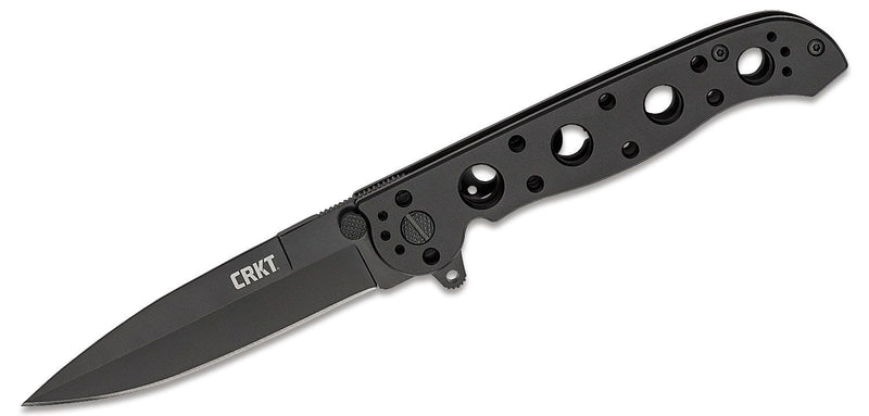 CRKT M16 Framelock Folding Knife 3.5" Stainless Steel Blade Black Stainless Steel Handle 03KS -CRKT - Survivor Hand Precision Knives & Outdoor Gear Store