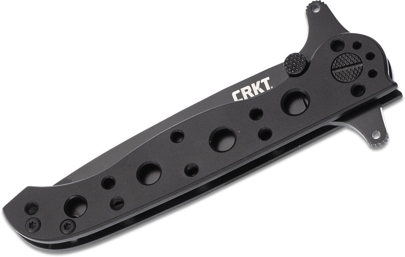 CRKT M16 Framelock Folding Knife 3" 8Cr13MoV Steel Blade Black Stainless Steel Handle 10KSF -CRKT - Survivor Hand Precision Knives & Outdoor Gear Store