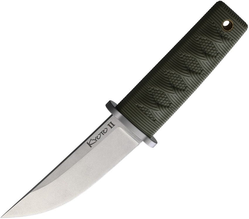 Cold Steel Kyoto II Fixed Knife 3.38" 8Cr13MoV Steel Blade Kray-Ex Handle 17DBODSW -Cold Steel - Survivor Hand Precision Knives & Outdoor Gear Store