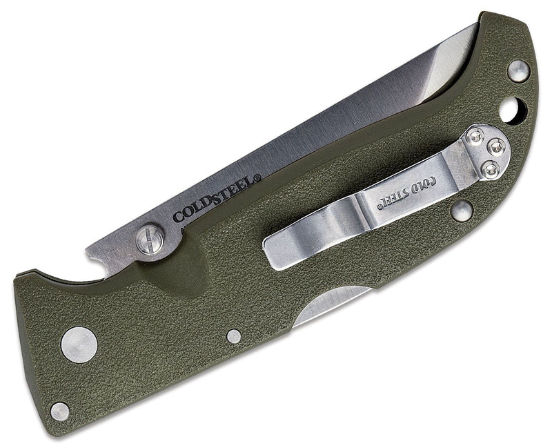 Cold Steel Finn Wolf Folding Knife 3.5" Stainless Steel Blade Green ABS Handle 20NPF -Cold Steel - Survivor Hand Precision Knives & Outdoor Gear Store