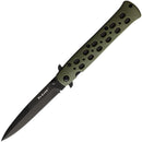 Cold Steel Ti-Lite Linerlock Folding Knife 4" AUS-8A Steel Blade Zytel Handle 26SPODBK -Cold Steel - Survivor Hand Precision Knives & Outdoor Gear Store