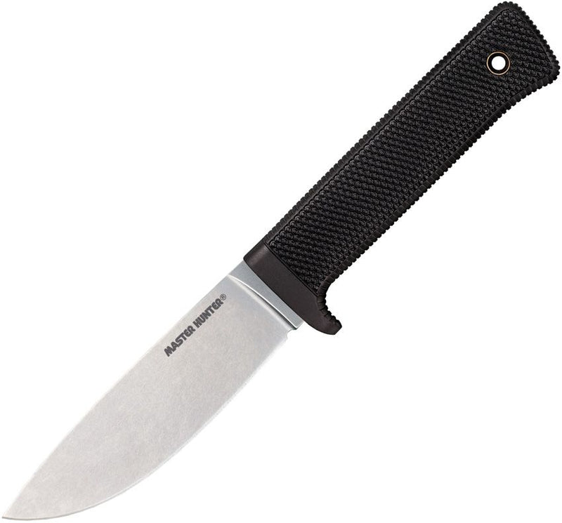 Cold Steel Master Hunter Fixed Knife 4.5" CPM-3V Carbon Steel Drop Point Blade Black Kray-Ex Handle 36CB -Cold Steel - Survivor Hand Precision Knives & Outdoor Gear Store