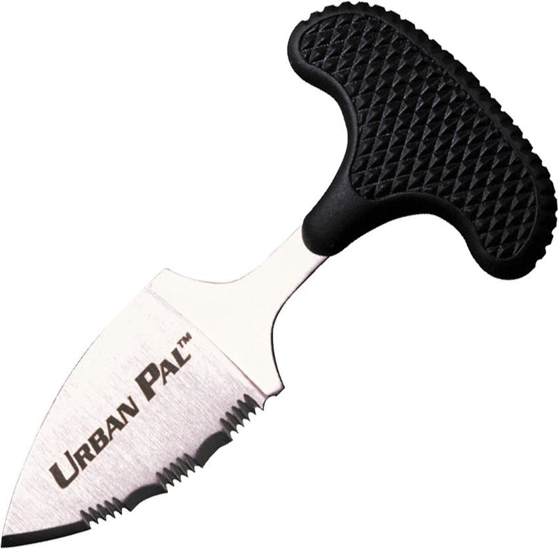 Cold Steel Urban Pal Knife 1.5" Serrated Edge AUS-8A Steel Blade Black Kray-Ex Handle 43LS -Cold Steel - Survivor Hand Precision Knives & Outdoor Gear Store