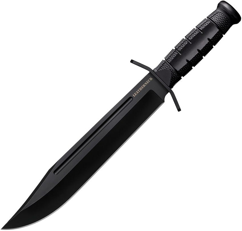 Cold Steel Leatherneck Fixed Knife 10.5" D2 Tool Steel Bowie Blade Black Kray-Ex Handle FXLTHRNK -Cold Steel - Survivor Hand Precision Knives & Outdoor Gear Store