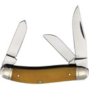 Cold Steel Gentleman's Stockman Pocket Knife 8Cr13MoV Steel Blades Bone Handle FLGSTKMY -Cold Steel - Survivor Hand Precision Knives & Outdoor Gear Store