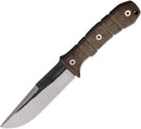 Condor Tactical P.A.S.S. Chute Fixed Knife 5.5" 440C Steel Full Tang Blade Brown Canvas Micarta Handle 18271054C -Condor - Survivor Hand Precision Knives & Outdoor Gear Store