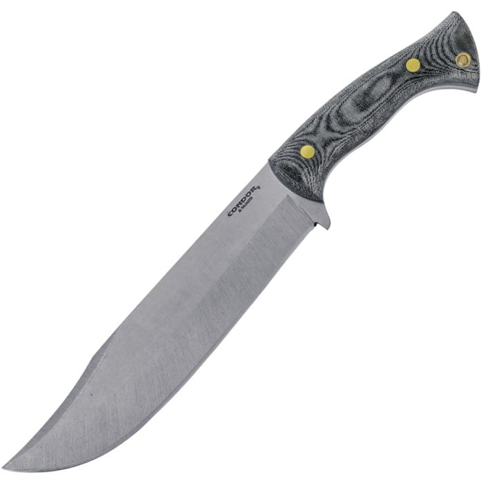 Condor Plan A Fixed Knife 9" 1075HC Steel Full Tang Blade Micarta Handle 2823898HC -Condor - Survivor Hand Precision Knives & Outdoor Gear Store