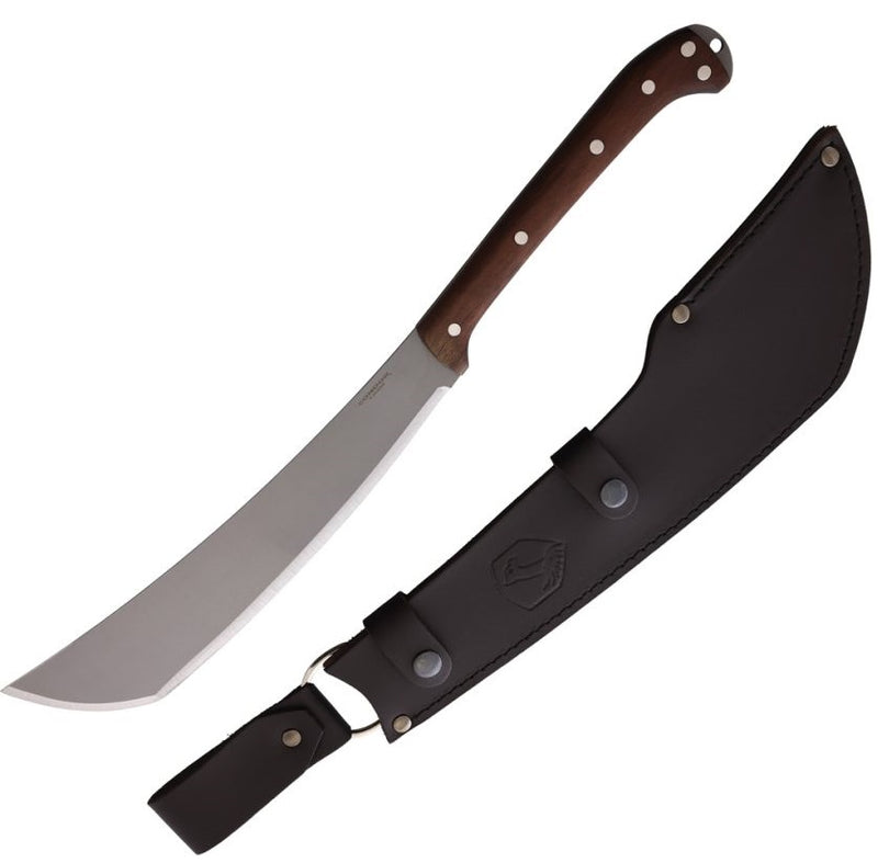 Condor Mid Makara Fixed Machete 14" 1075HC Steel Full Tang Blade Walnut Handle 284014HC -Condor - Survivor Hand Precision Knives & Outdoor Gear Store