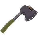 Condor Campsite 4.25" 1075HC Steel Axe Head Green Polypropylene Handle 3933424HC -Condor - Survivor Hand Precision Knives & Outdoor Gear Store