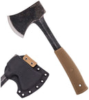 Condor Campsite 4.25" 1075HC Steel Axe Head Desert Tan Polypropylene Handle 3934424HC -Condor - Survivor Hand Precision Knives & Outdoor Gear Store