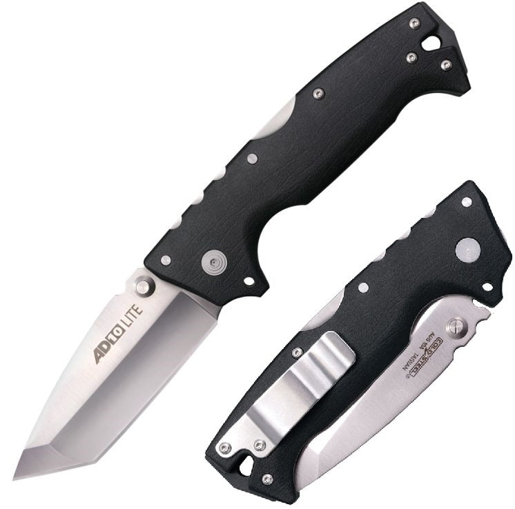 Cold Steel AD-10 Lite Folding Knife 3.5" AUS-10A Steel Black GFN Handle FLAD10T -Cold Steel - Survivor Hand Precision Knives & Outdoor Gear Store