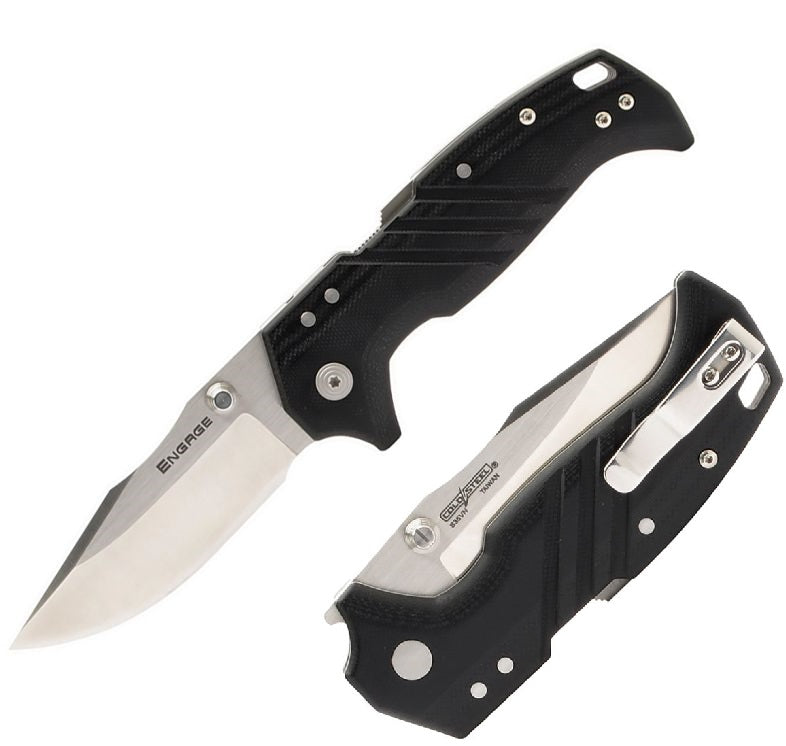 Cold Steel Engage Atlas Lock Folding Knife 3.5" S35VN Steel Blade G10 Handle FL35DPLC -Cold Steel - Survivor Hand Precision Knives & Outdoor Gear Store