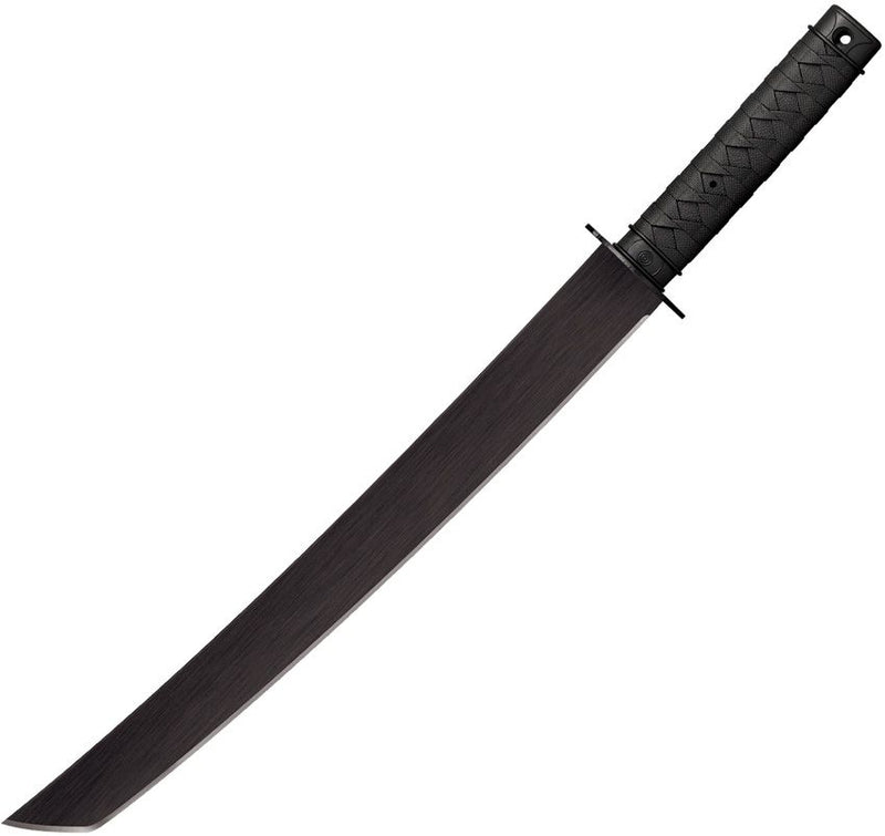 Cold Steel Tactical Wakizashi Machete 18" 1055HC Steel Tanto Blade Black Polypropylene Handle 97TKLZ -Cold Steel - Survivor Hand Precision Knives & Outdoor Gear Store