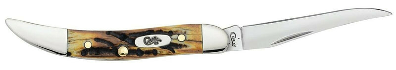 Case XX Small Texas Toothpick Folding Knife 2.25" Stainless Blade Genuine Stag Handle 5532 -Case Cutlery - Survivor Hand Precision Knives & Outdoor Gear Store