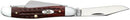 Case XX Cutlery Medium Stockman Pocket Knife Stainless Blades Red Jigged Bone Handle 00786 -Case Cutlery - Survivor Hand Precision Knives & Outdoor Gear Store