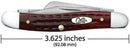 Case XX Cutlery Medium Stockman Pocket Knife Stainless Blades Red Jigged Bone Handle 00786 -Case Cutlery - Survivor Hand Precision Knives & Outdoor Gear Store