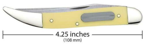 Case XX Cutlery Fish Pocket Knife Stainless Steel Blades Yellow Synthetic Handle 120 -Case Cutlery - Survivor Hand Precision Knives & Outdoor Gear Store