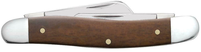 Case XX Medium Stockman Pocket Knife Stainless Blades Smooth Chestnut Bone Handle 28701 -Case Cutlery - Survivor Hand Precision Knives & Outdoor Gear Store