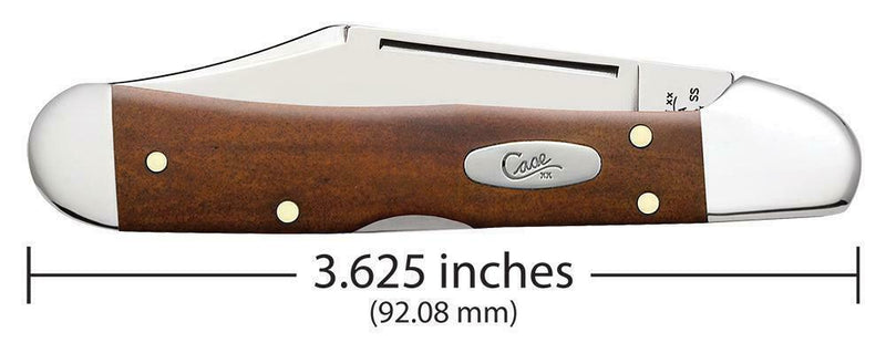 Case XX Mini CopperLock Folding Knife 2.72" Stainless Blade Chestnut Bone Handle 28704 -Case Cutlery - Survivor Hand Precision Knives & Outdoor Gear Store