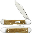 Case XX Mini Copperlock Folding Knife 2.72" Stainless Blade Smooth Antique Bone Handle 58186 -Case Cutlery - Survivor Hand Precision Knives & Outdoor Gear Store