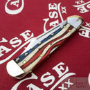 Case XX Mini Copperlock Star Spangled Folding Knife 2.75" Stainless Blade Bone Handle 64141 -Case Cutlery - Survivor Hand Precision Knives & Outdoor Gear Store