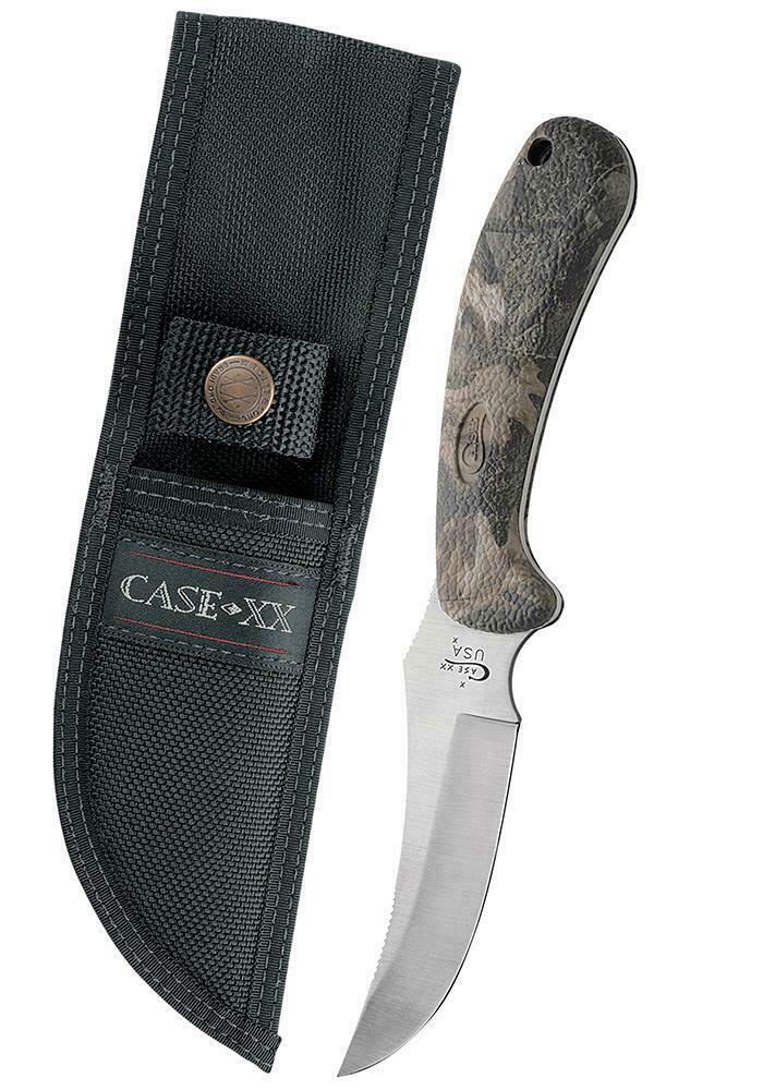 Case XX Ridgeback Hunter Fixed Knife 4" Stainless Blade Camouflage Zytel Handle 18336 -Case Cutlery - Survivor Hand Precision Knives & Outdoor Gear Store