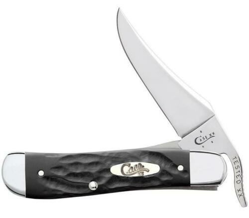 Case XX Russlock Rough Folding Knife 2.7" Stainless Blade Black Synthetic Handle 18224 -Case Cutlery - Survivor Hand Precision Knives & Outdoor Gear Store