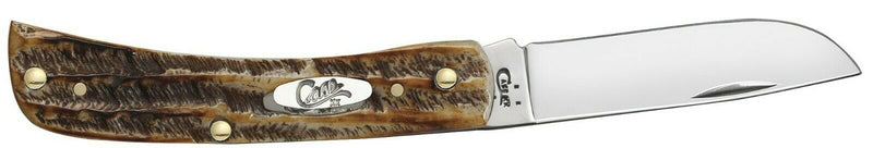 Case XX Sod Buster Jr Folding Knife 2.8" Stainless Steel Blade Bonestag Handle 65310 -Case Cutlery - Survivor Hand Precision Knives & Outdoor Gear Store