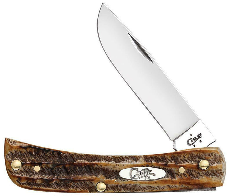 Case XX Sod Buster Jr Folding Knife 2.8" Stainless Steel Blade Bonestag Handle 65310 -Case Cutlery - Survivor Hand Precision Knives & Outdoor Gear Store
