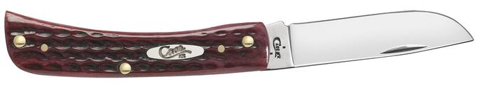 Case XX Sod Buster Jr Folding Knife 2.8" Stainless Steel Old Red Bone Handle 10304 -Case Cutlery - Survivor Hand Precision Knives & Outdoor Gear Store