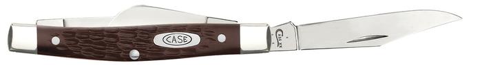 Case XX Stockman Brown Delrin Pocket Knife Surgical Steel Blades Synthetic Handle 00106 -Case Cutlery - Survivor Hand Precision Knives & Outdoor Gear Store