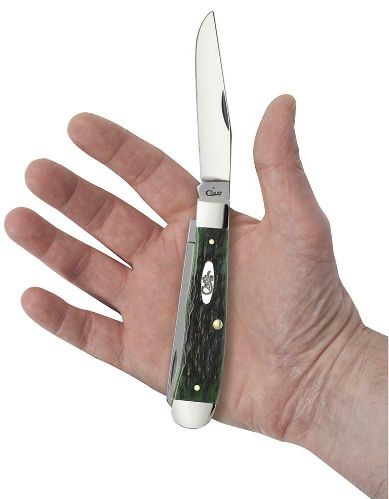 Case XX Trapper Bermuda Pocket Knife Stainless Steel Blades Jigged Bone Handle 09720 -Case Cutlery - Survivor Hand Precision Knives & Outdoor Gear Store