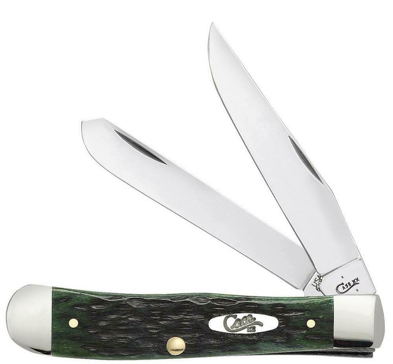 Case XX Trapper Bermuda Pocket Knife Stainless Steel Blades Jigged Bone Handle 09720 -Case Cutlery - Survivor Hand Precision Knives & Outdoor Gear Store