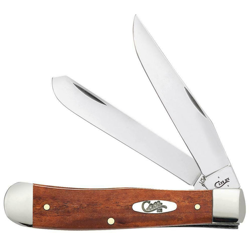 Case XX Trapper Pocket Knife Stainless Steel Blades Smooth Chestnut Bone Handle 28707 -Case Cutlery - Survivor Hand Precision Knives & Outdoor Gear Store