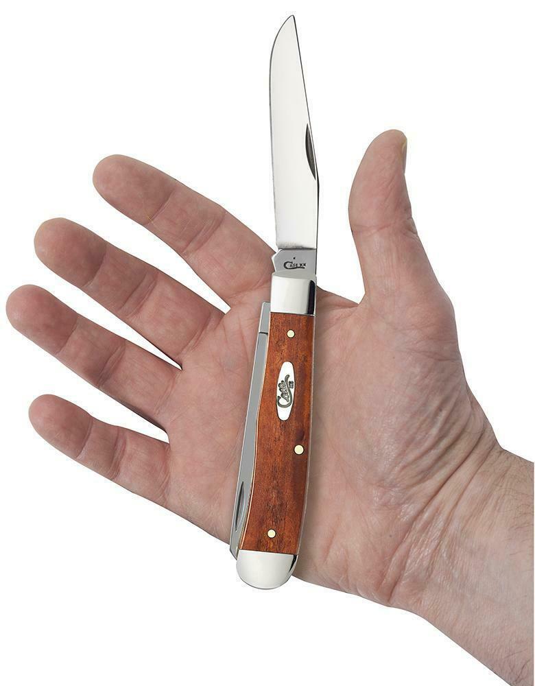 Case XX Trapper Pocket Knife Stainless Steel Blades Smooth Chestnut Bone Handle 28707 -Case Cutlery - Survivor Hand Precision Knives & Outdoor Gear Store