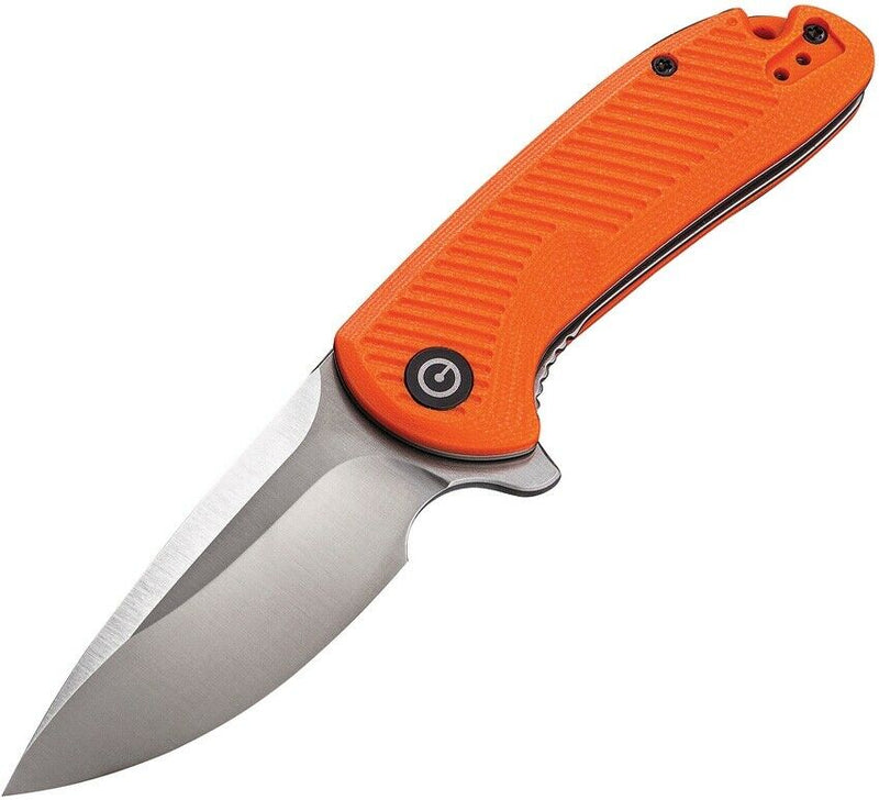 Civivi Durus Linerlock Folding Knife 3" D2 Tool Steel Blade Orange G10 Handle C906C -Civivi - Survivor Hand Precision Knives & Outdoor Gear Store