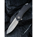 Civivi Elementum Folding Knife 3" Damascus Steel Blade G10/Carbon Fiber Handle C907DS -Civivi - Survivor Hand Precision Knives & Outdoor Gear Store