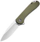 Civivi Elementum Liner Folding Knife 3" D2 Tool Steel Blade Green G10 Handle C907E -Civivi - Survivor Hand Precision Knives & Outdoor Gear Store