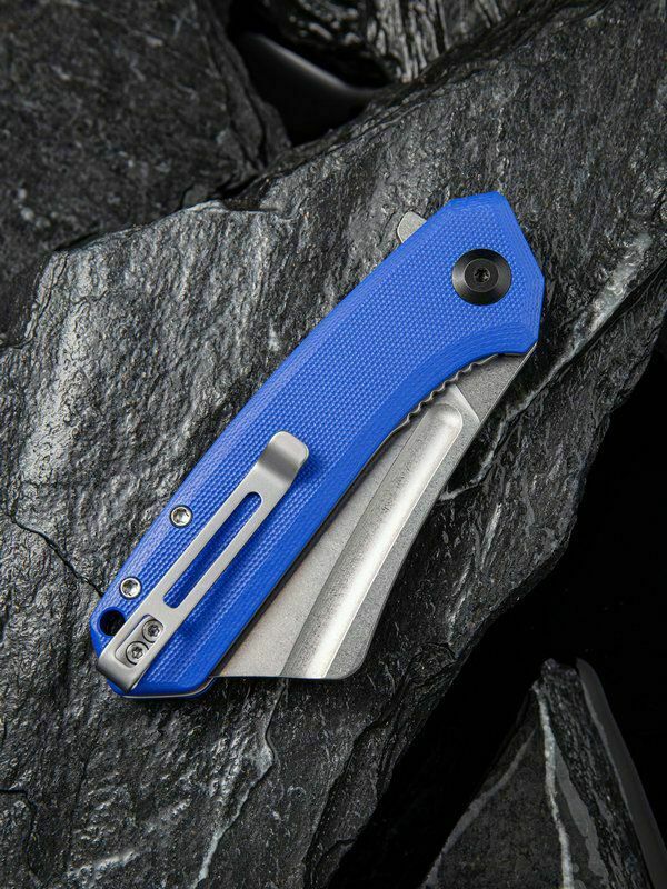 Civivi Mini Bullmastiff Folding Knife 2.97" 9Cr18MoV Steel Blade Blue G10 Handle C2004B -Civivi - Survivor Hand Precision Knives & Outdoor Gear Store