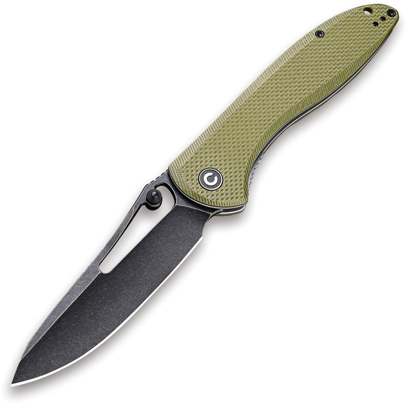 Civivi Picaro Folding Knife 3.94" D2 Tool Steel Blade Green Coarse G10 Handle C916A -Civivi - Survivor Hand Precision Knives & Outdoor Gear Store