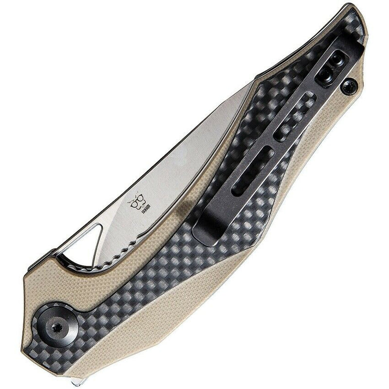 Civivi Plethiros Folding Knife 3.5" D2 Tool Steel Blade G10/Carbon Fiber Handle C904A -Civivi - Survivor Hand Precision Knives & Outdoor Gear Store