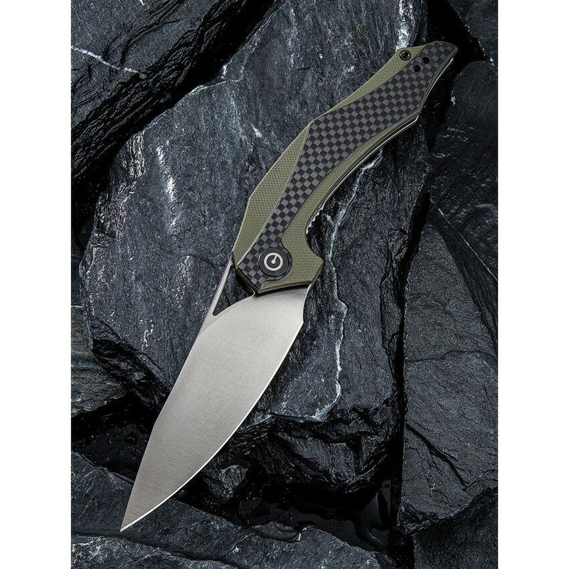 Civivi Plethiros Folding Knife 3.5" D2 Tool Steel Blade G10/Carbon Fiber Handle C904B -Civivi - Survivor Hand Precision Knives & Outdoor Gear Store