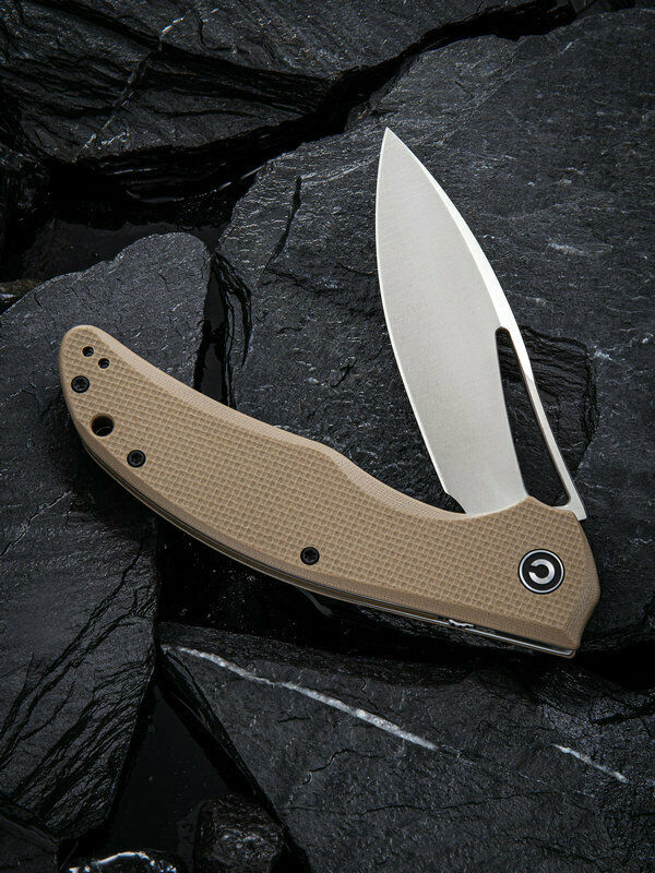 Civivi Vexer Linerlock Folding Knife 4" D2 Tool Steel Blade Tan G10 Handle C915B -Civivi - Survivor Hand Precision Knives & Outdoor Gear Store