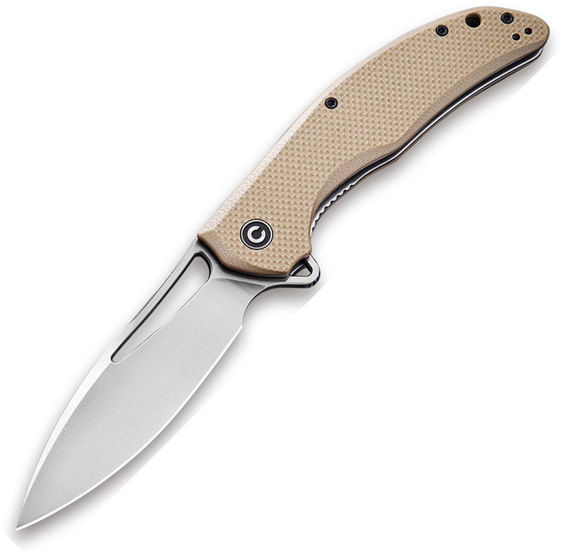 Civivi Vexer Linerlock Folding Knife 4" D2 Tool Steel Blade Tan G10 Handle C915B -Civivi - Survivor Hand Precision Knives & Outdoor Gear Store