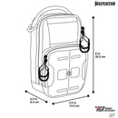 Maxpedition AGR Daily Essentials Pouch Black Paracord Zipper Pulls High Strength DEPBLK -Maxpedition - Survivor Hand Precision Knives & Outdoor Gear Store