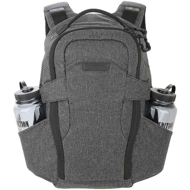 Maxpedition ENTITY EDC Backpack 19-23L Gray/Black Ergonomic Straps Quick Release MXNTTPK21CH -Maxpedition - Survivor Hand Precision Knives & Outdoor Gear Store