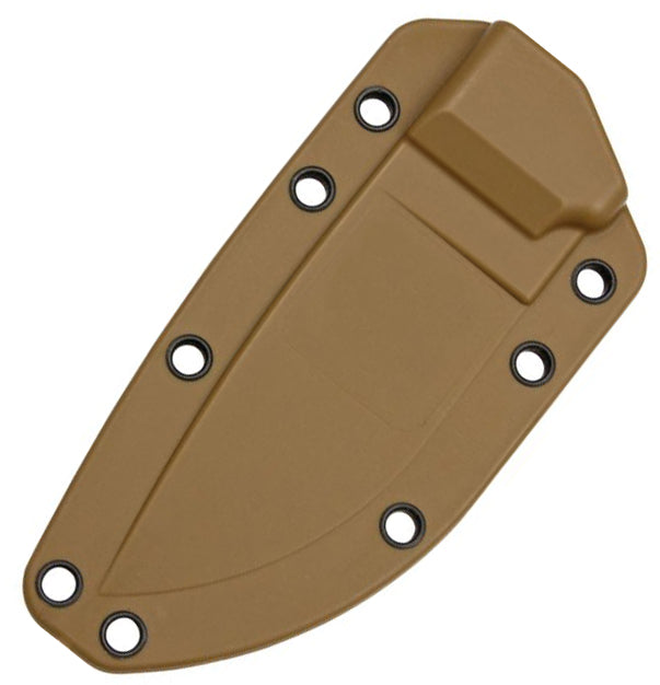 ESEE Model 3 Sheath Without Boot Clip And Coyote Brown Molded Plastic Construction 40CB -ESEE - Survivor Hand Precision Knives & Outdoor Gear Store
